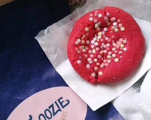 Celebration cookie at Floozie Cookies in London