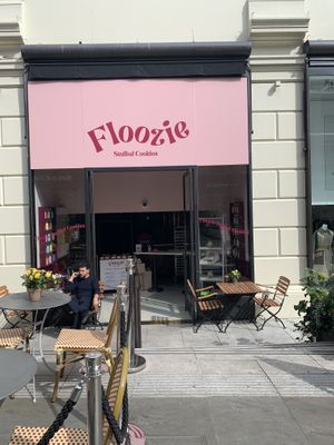 Floozie store front at Floozie Cookies in London