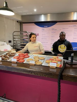 menu at Floozie Cookies in London