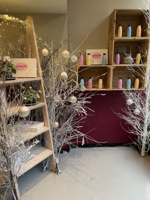 interior at Floozie Cookies in London