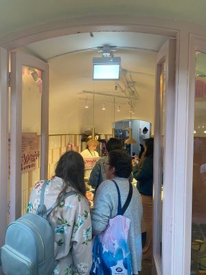 Interior at Floozie Cookies in London