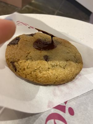 choc chip cookie   at Floozie Cookies in London