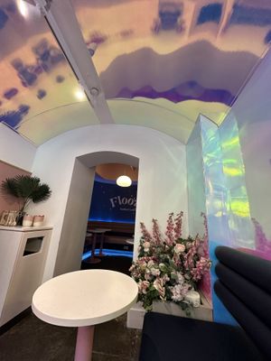 Beautiful interior   at Floozie Cookies in London