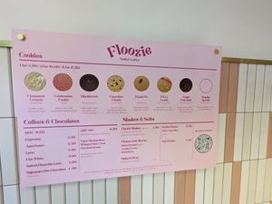 Menu at Floozie Cookies in London