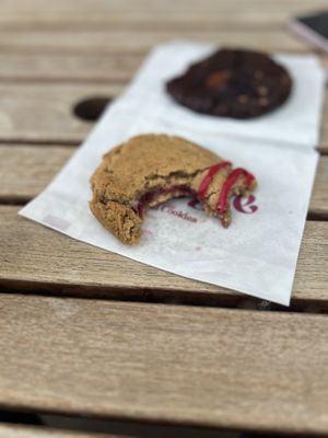 PBJ cookie  at Floozie Cookies in London