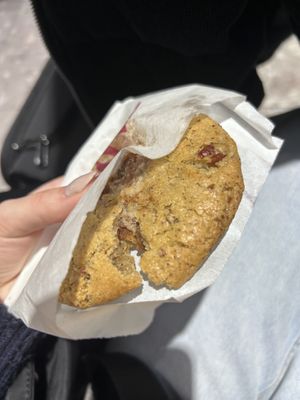Pecan cookie  at Floozie Cookies in London