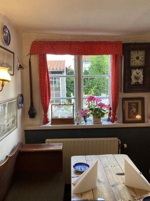 Inside the restaurant   at Mellem Jyder in Ebeltoft