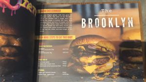 My favorite burger 🍔 
Picture of the menu  at Friendship Concept in Koh Phangan