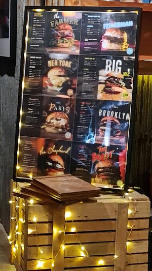 Good selection of burgers! at Friendship Concept in Koh Phangan