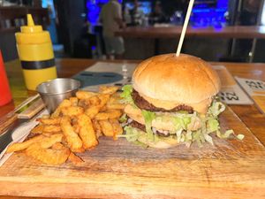 Bic Mac vegan burger   at Friendship Concept in Koh Phangan