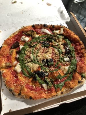 parmigiana! at Mastino Pizza in Amsterdam