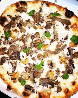 Tutto Mushroom   at Mastino Pizza in Amsterdam