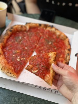 Foccacia marinara (starter)  at Mastino Pizza in Amsterdam