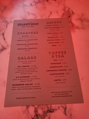  at Mastino Pizza in Amsterdam