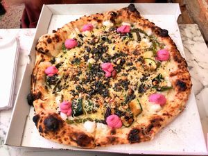 That one with pecorino at Mastino Pizza in Amsterdam