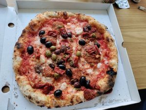 Calabrian at Mastino Pizza in Amsterdam