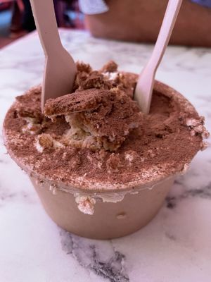 Tiramisu!  at Mastino Pizza in Amsterdam