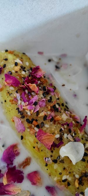 Gebackene Banane at Ouai in Leipzig