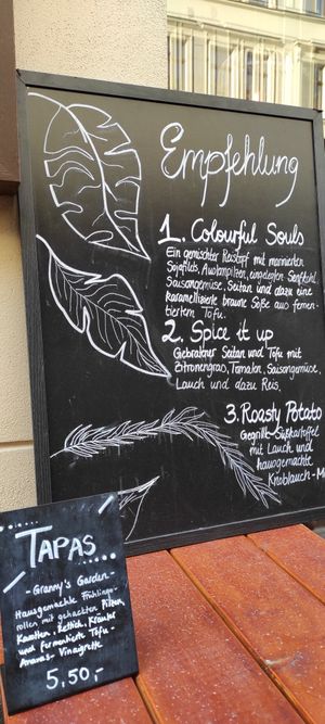 Tageskarte at Ouai in Leipzig