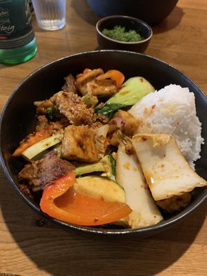 the food was absolutely amazing!!!  at Ouai in Leipzig