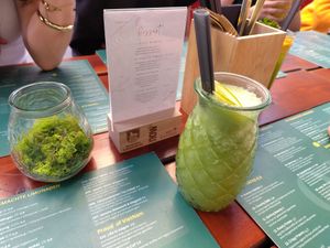Green Lantern (smoothie) at Ouai in Leipzig