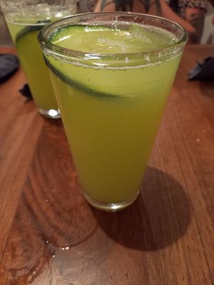 Water of the day - Lime & Cucumber at Casa Maca in Valladolid