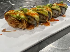 Cryssi Roll  at Trapper's Sushi in Puyallup