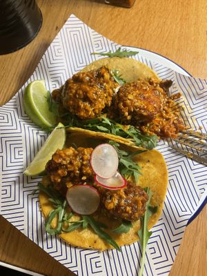Cauliflower tacos  at Masa in Dublin
