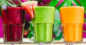 Fresh Juices  at Om Burger in Bristol