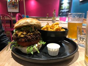  at Om Burger in Bristol