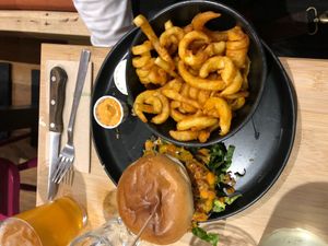  at Om Burger in Bristol