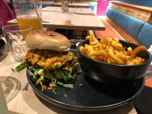  at Om Burger in Bristol