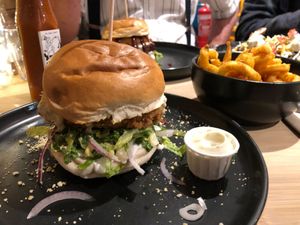  at Om Burger in Bristol