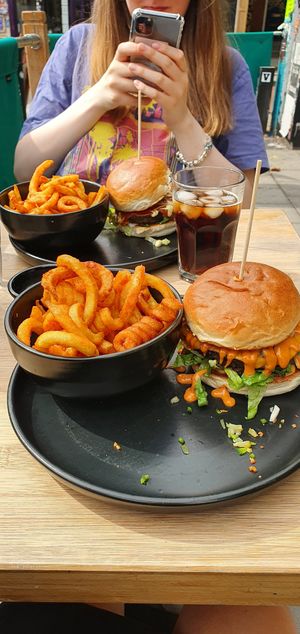  at Om Burger in Bristol