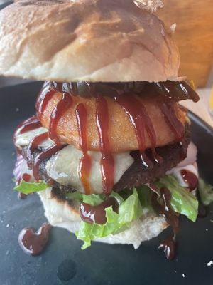 Yanky doodle moo  at Om Burger in Bristol