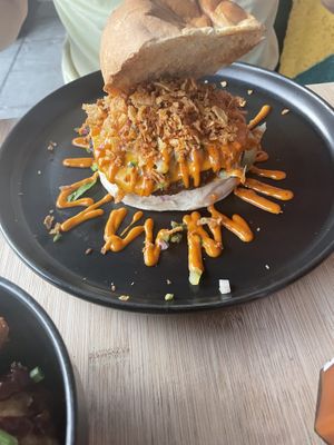 Max 11  at Om Burger in Bristol