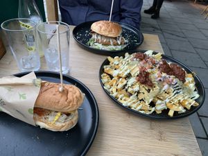   at Om Burger in Bristol