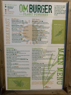   at Om Burger in Bristol