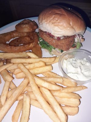 Hail Cesar Burger at Om Burger in Bristol