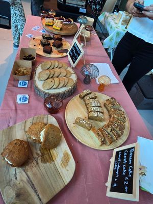 Stall at Vegan Afairs, Brugge at California Cakes  in Oostende