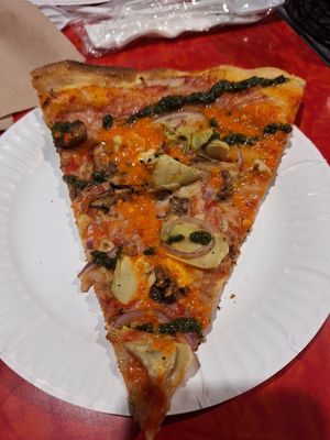 V for Vegan at Two Boots - East Village in New York City