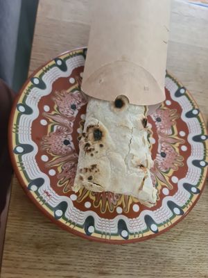 Mediterranean wrap at CODA the V Taste in Sighisoara