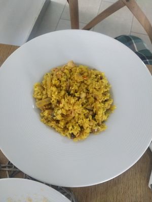 Vegan Paella at CODA the V Taste in Sighisoara