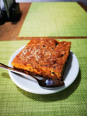 Carrot cake at CODA the V Taste in Sighisoara