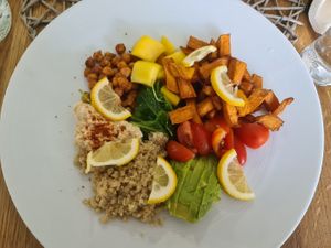Zen bowl vegan at CODA the V Taste in Sighisoara