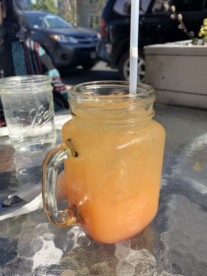 rum punch cocktail at Cafe Avellino in Swampscott