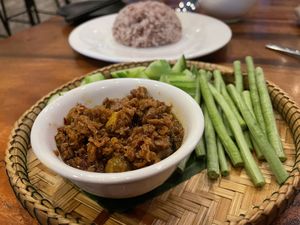 Bro Hok Ktis, $5  at GoGreen Vegetarian Restaurant in Phnom Penh