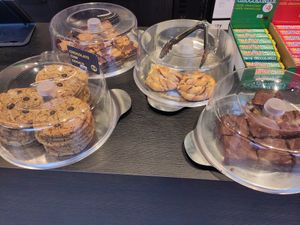 Vegan cakes/pastries at IzyCoffee in Ghent