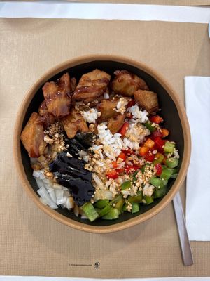   at Oromo Café & Poke in Torrelavega