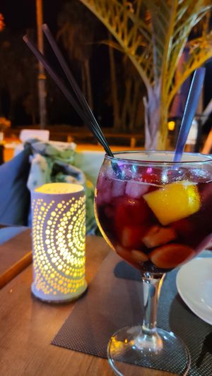 Sangria at Cabanas 1984 in Tenerife